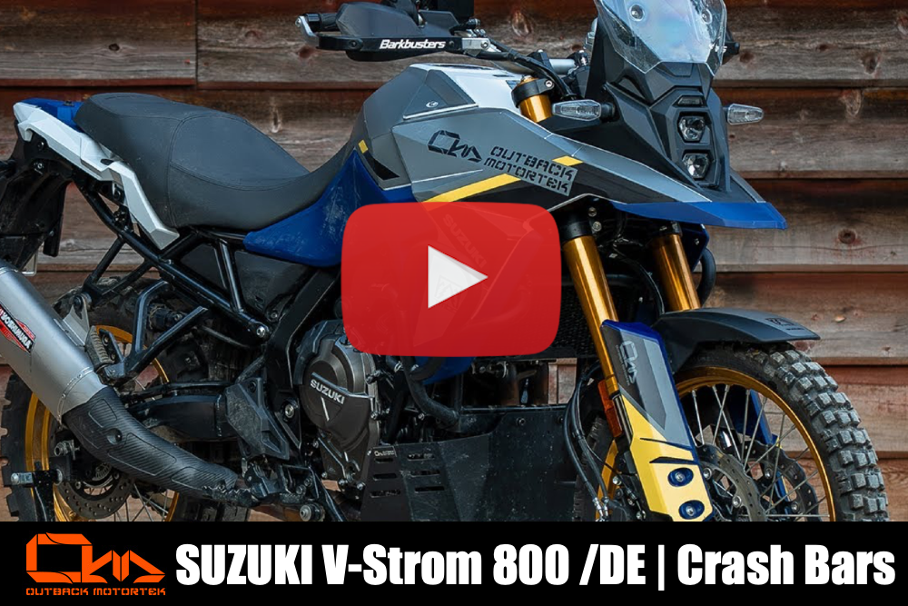 V-Strom 800 Crash Bars Installation Video