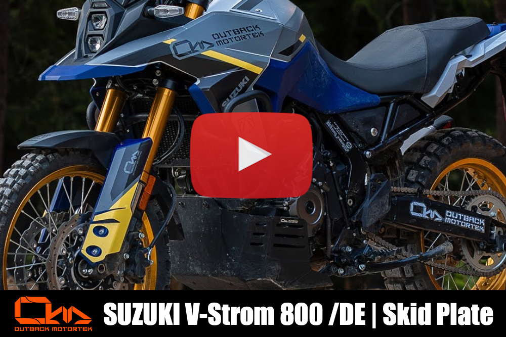 V-Strom 800 Skid Plate Installation Video