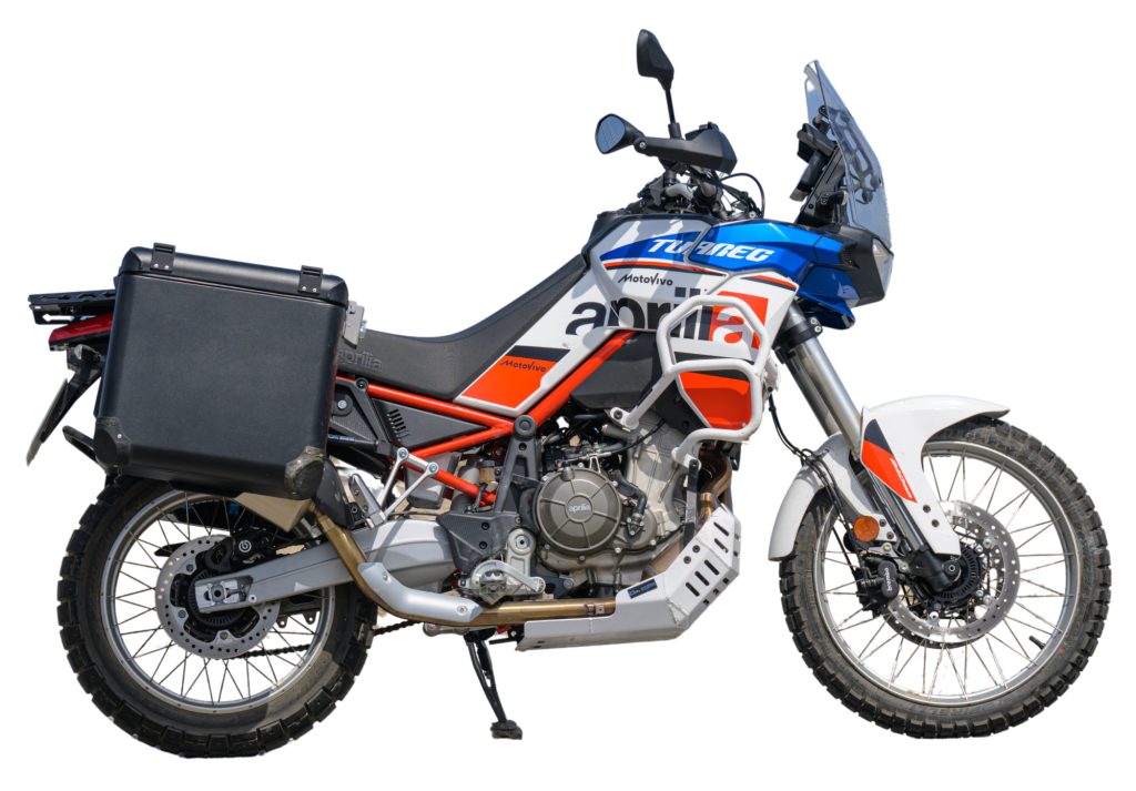 Aprilia Tuareg 660 - Rackless Luggage Support