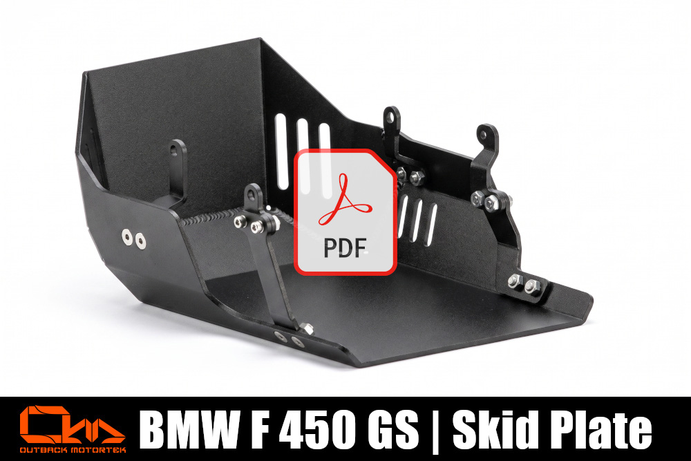 BMW F800GS Pannier Racks PDF Installation